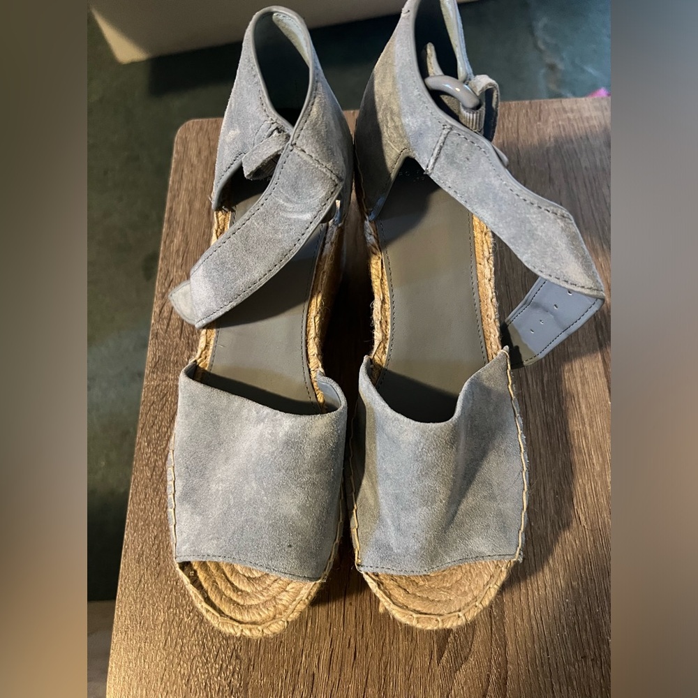 Marc Fisher Blue Wedge